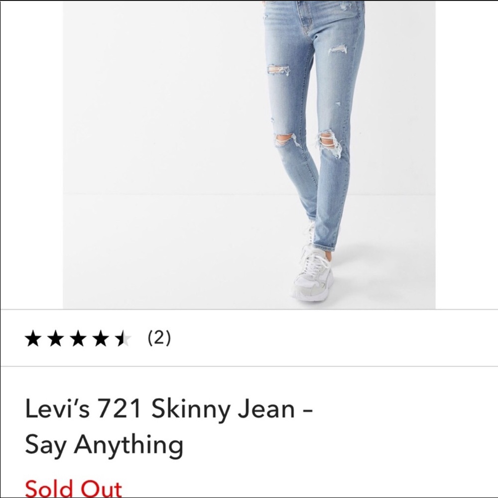Levi’s 721 skinny jean